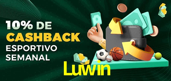 10% de bônus de cashback na Luwin